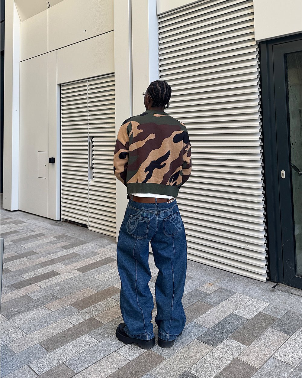 PINTUCK V2 PANTS BLUE DENIM - COLD CULTURE
