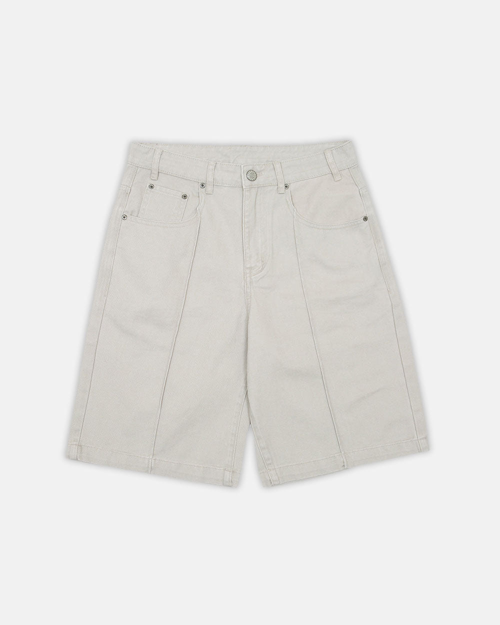 PINTUCK V2 SHORTS FADED GREY TWILL - COLD CULTURE