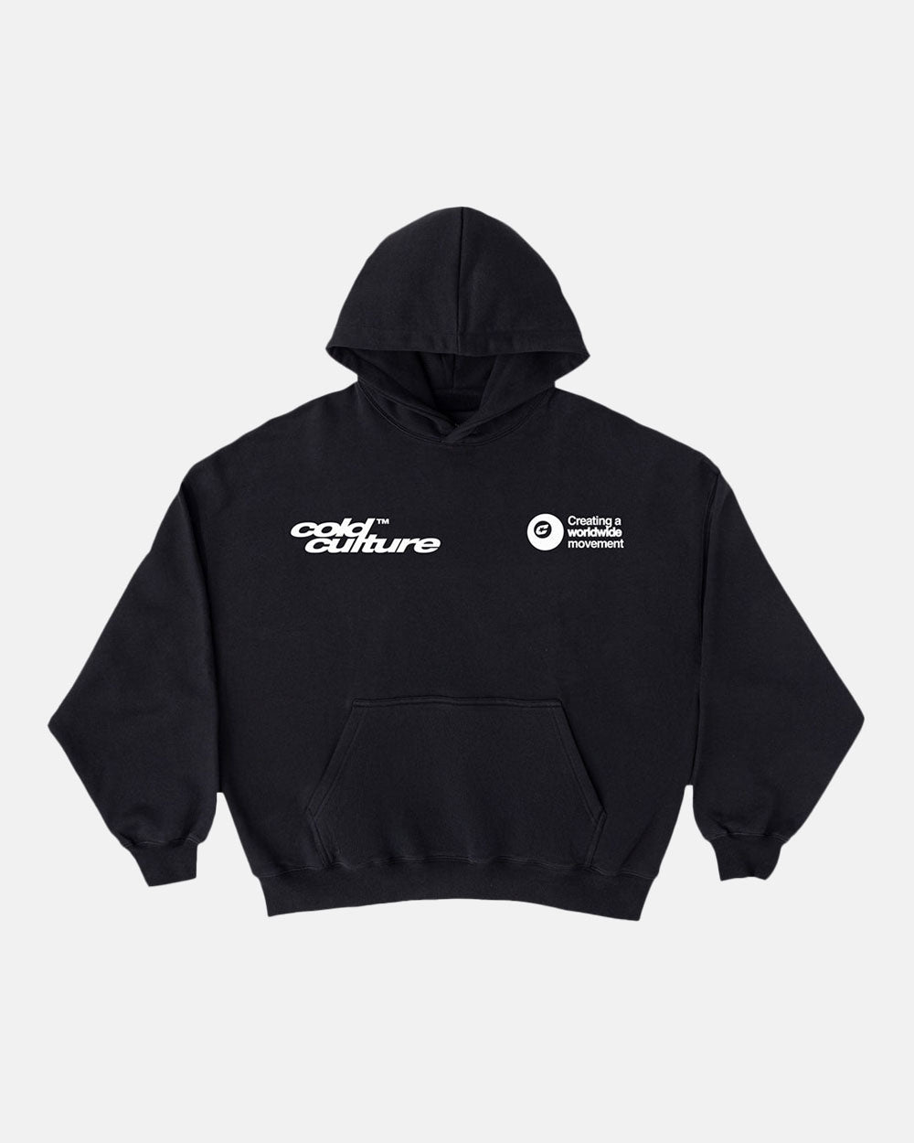 PLAYING HORSE HOODIE BLACK - COLD CULTURE