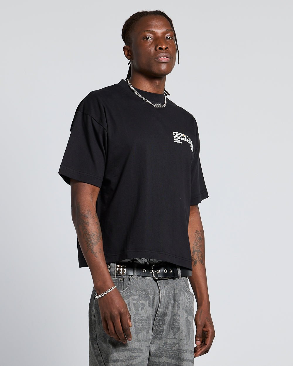 PLAYING WORLDWIDE TEE BLACK - Cold Culture