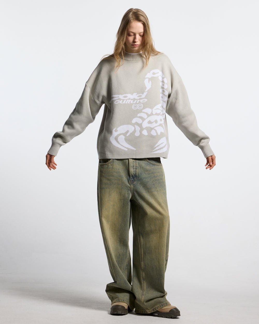 POISON KNIT COOL GREY - Cold Culture #woman