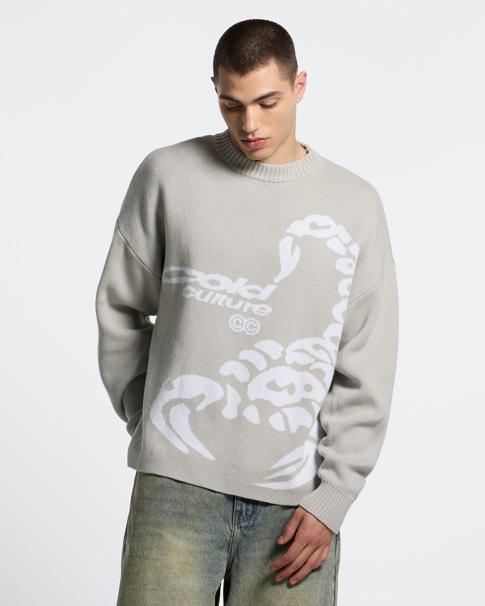 POISON KNIT COOL GREY - Cold Culture #man