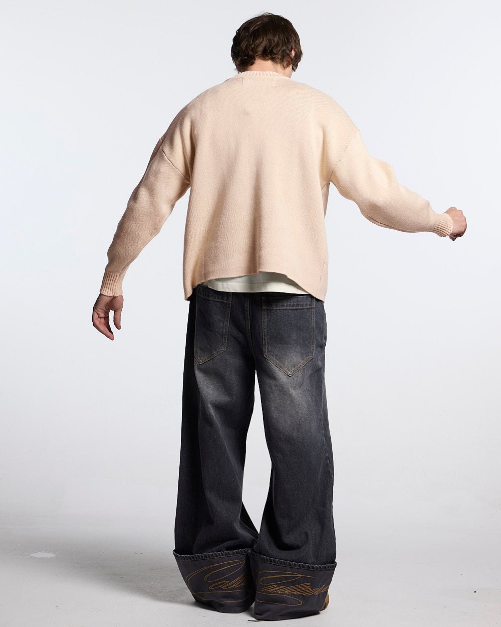 POISON KNIT CREAM AND BROWN - Cold Culture