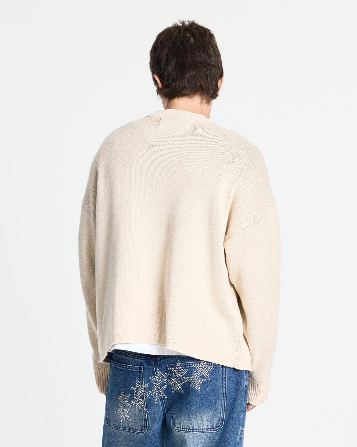 POISON KNIT CREAM AND BROWN - Cold Culture