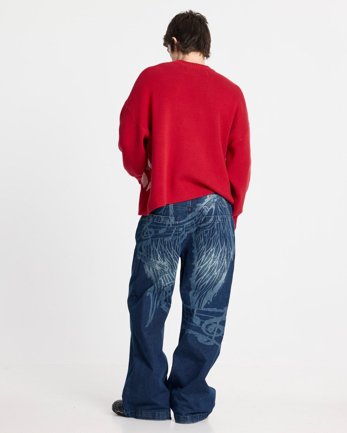 POISON KNIT RED AND SALMON - Cold Culture