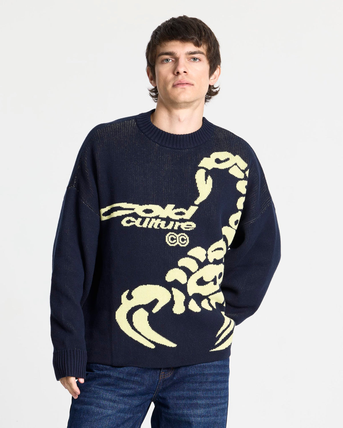POISON KNITWEAR HEAVY BLUE - Cold Culture