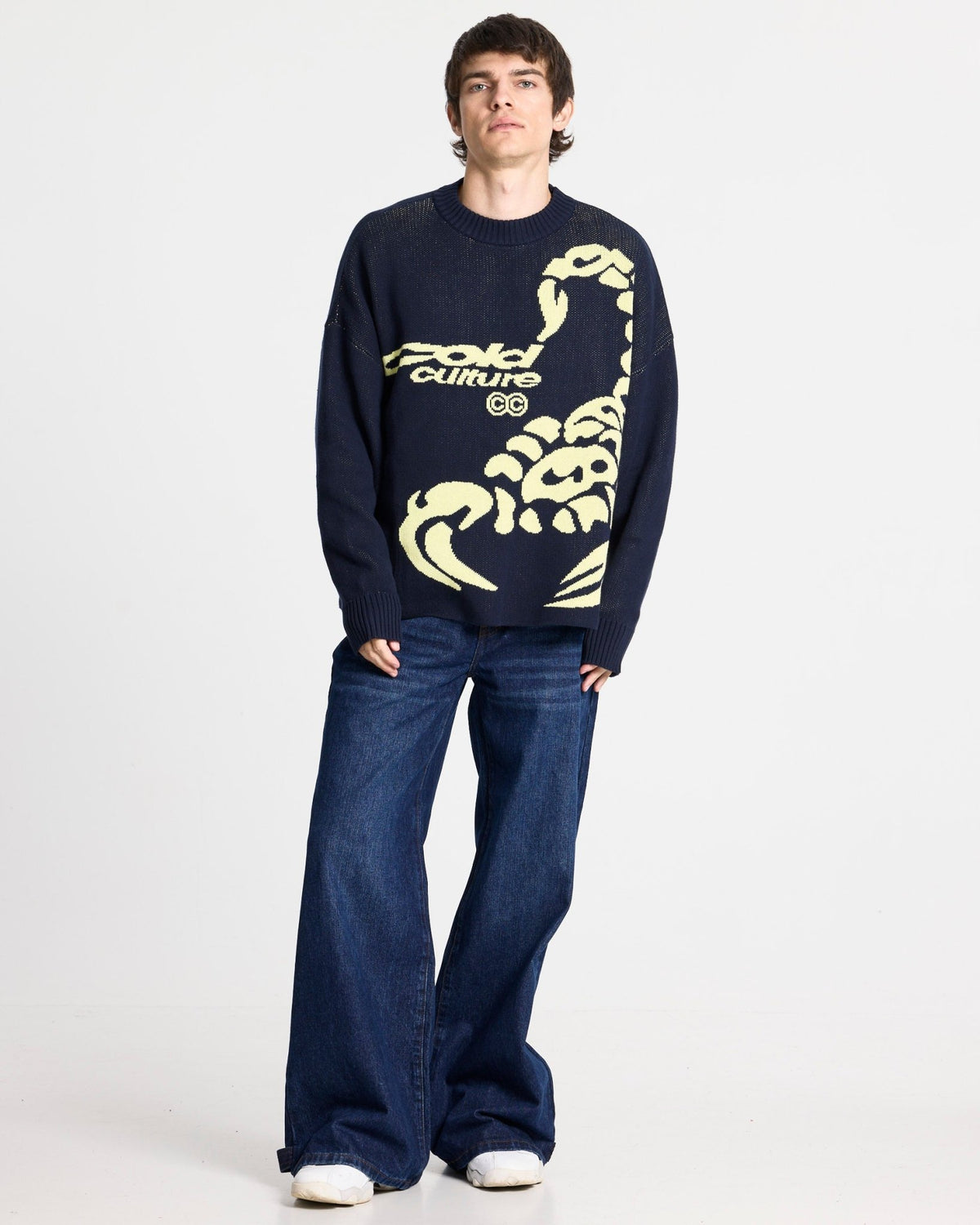 POISON KNITWEAR HEAVY BLUE - Cold Culture