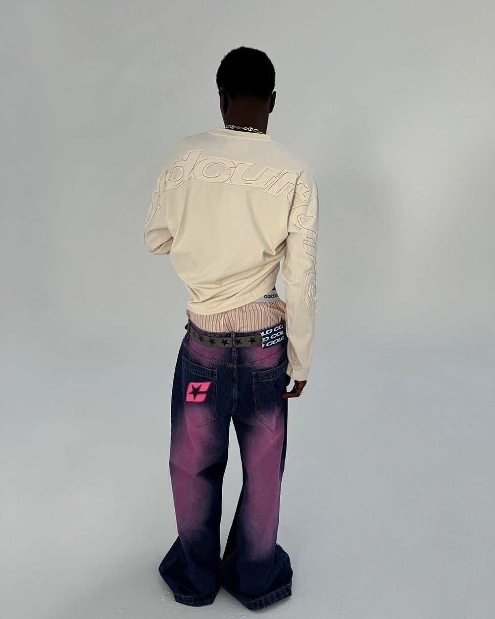 PRECIOUS V3 PANTS BLUE & PINK - COLD CULTURE