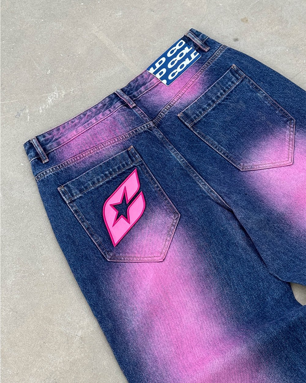 PRECIOUS V3 PANTS BLUE & PINK - COLD CULTURE