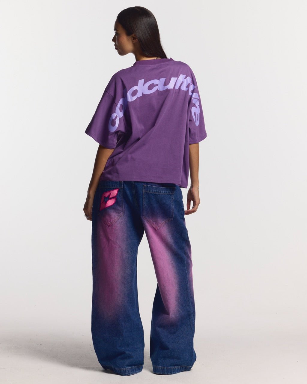 PRECIOUS V3 PANTS BLUE & PINK - COLD CULTURE