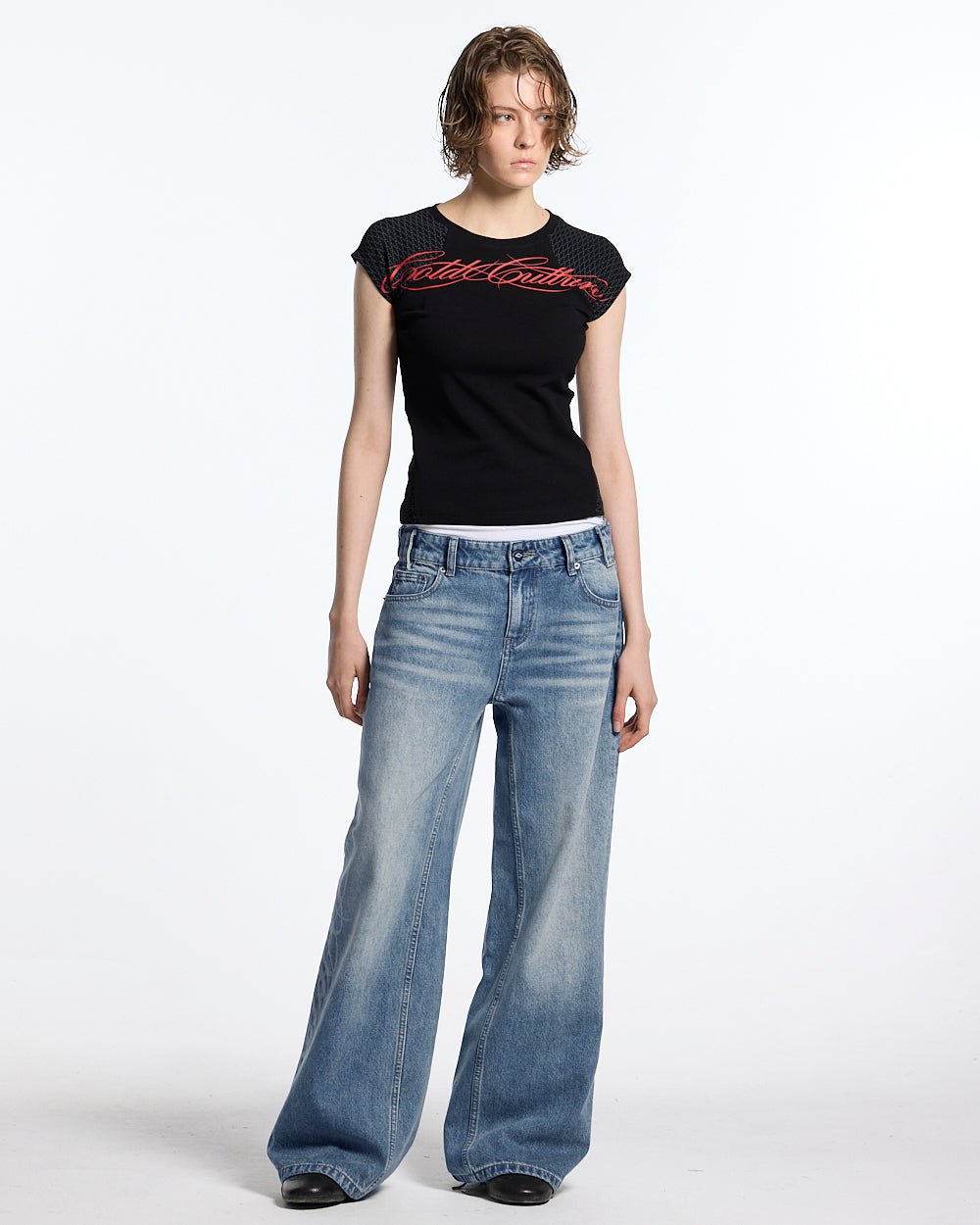 PRETTY BABY TEE BLACK - Cold Culture