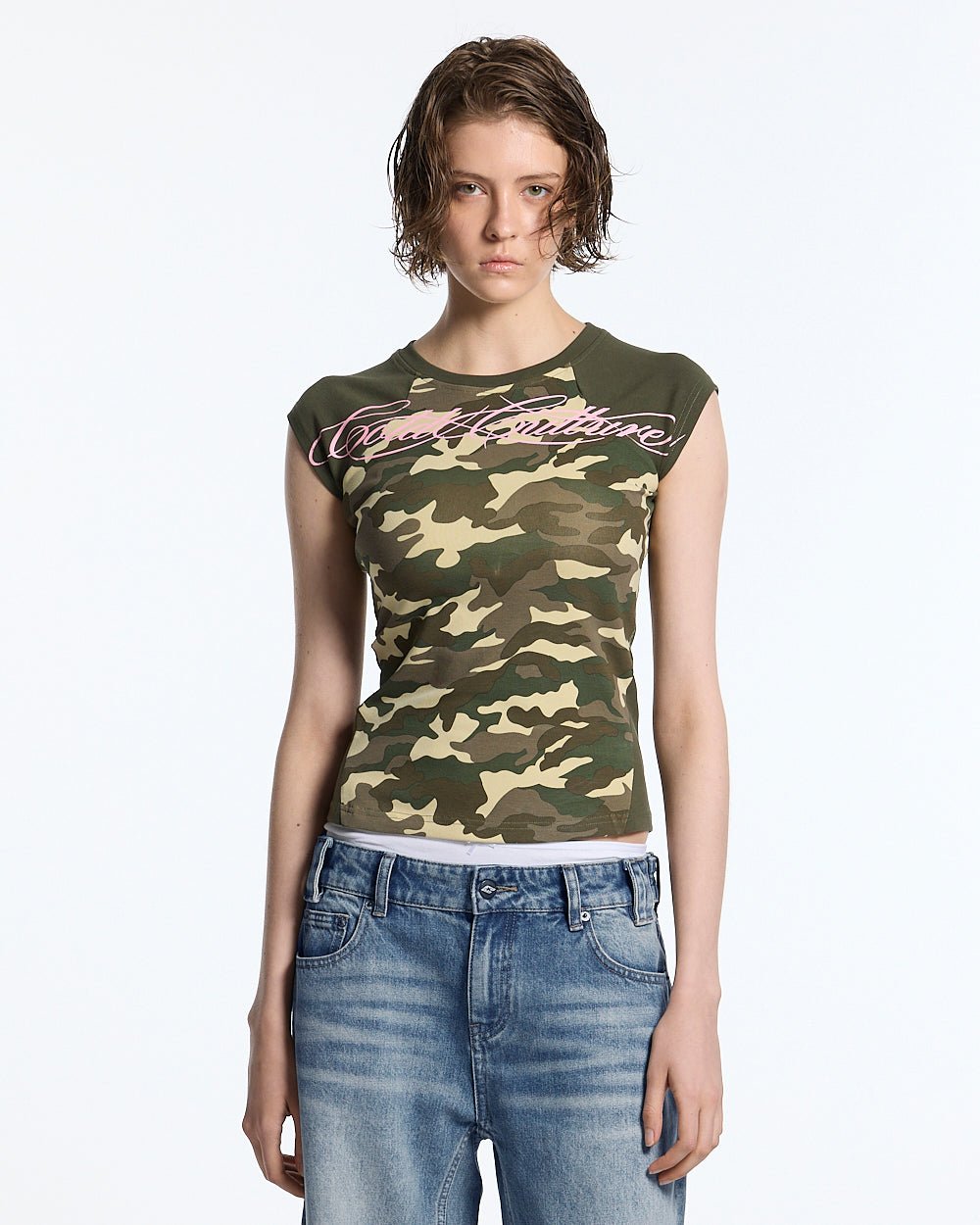 PRETTY BABY TEE GREEN - Cold Culture