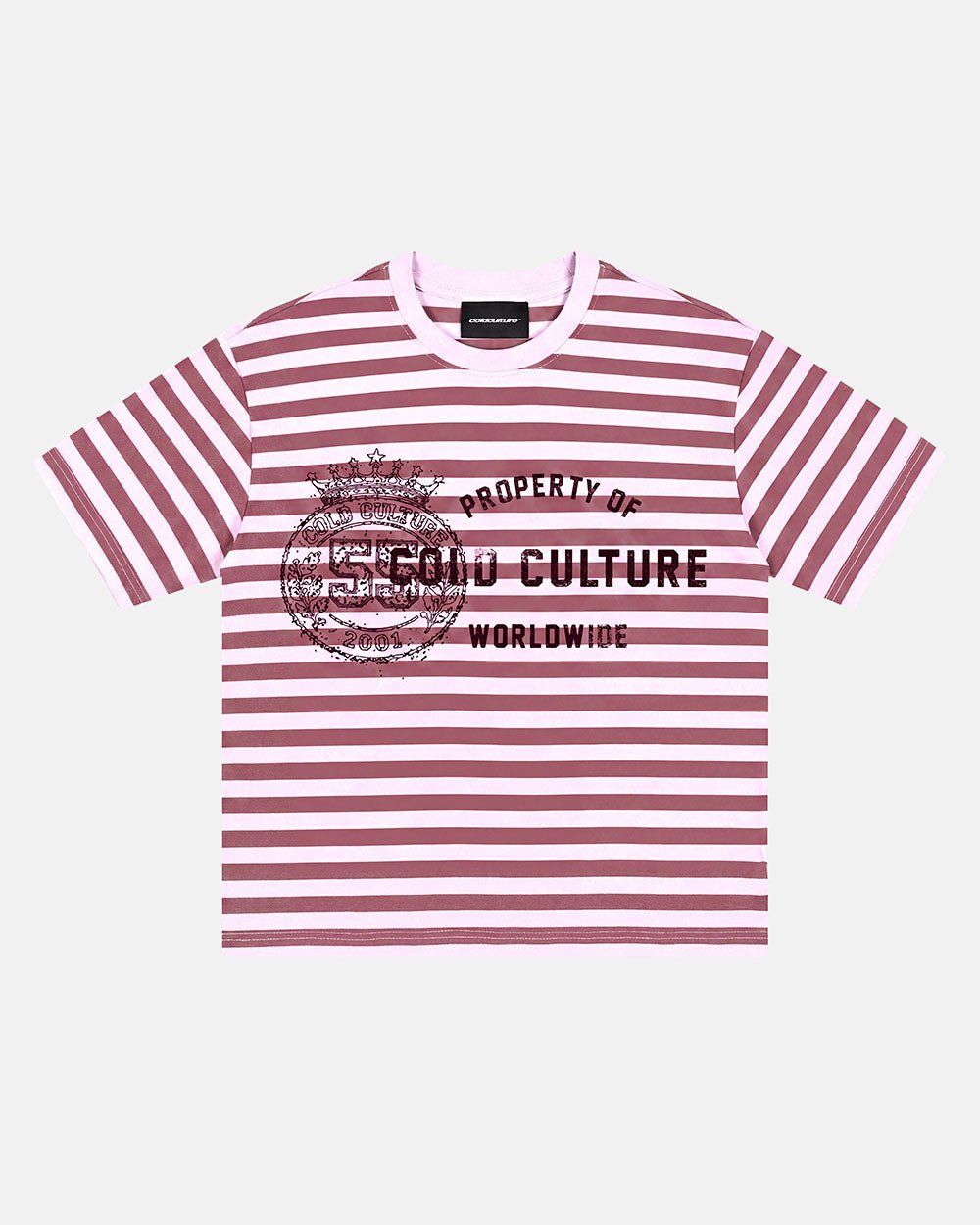 PROPERTY TEE PINK - Cold Culture