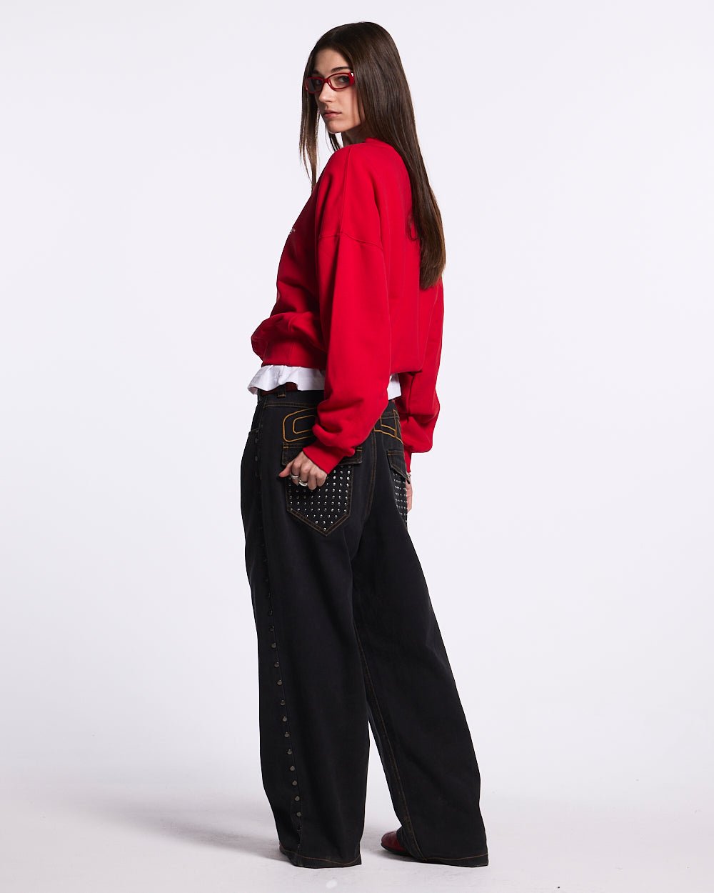 RACING CREWNECK RED - COLD CULTURE