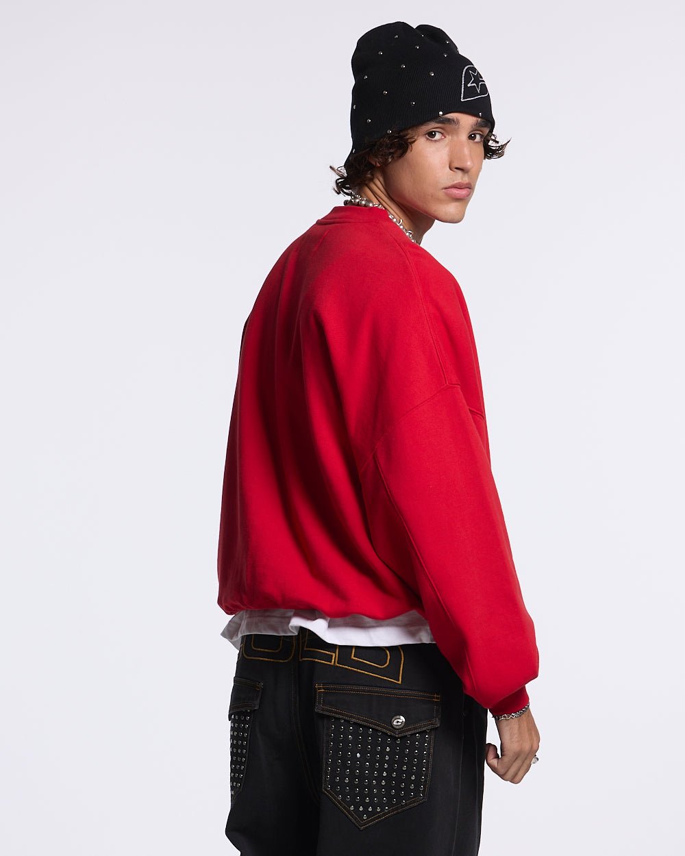 RACING CREWNECK RED - COLD CULTURE