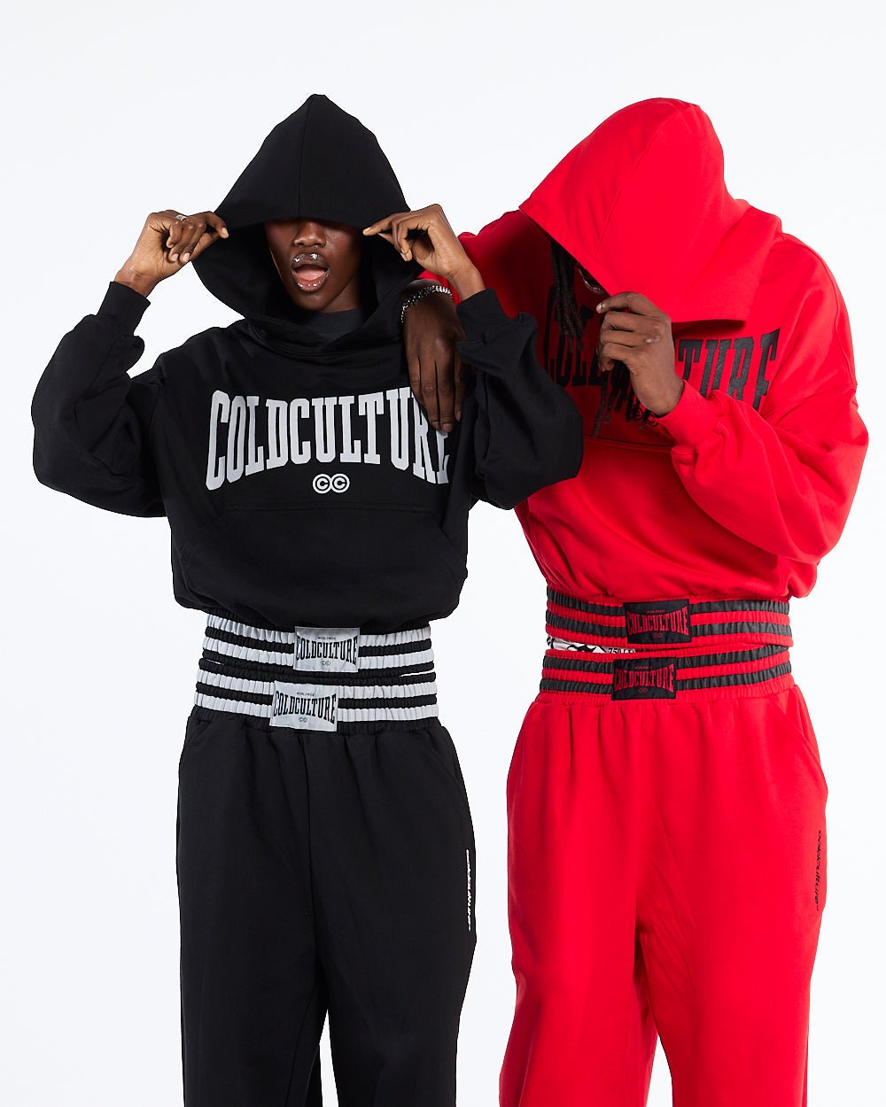 RAGE IN THE RING HOODIE RED - Cold Culture