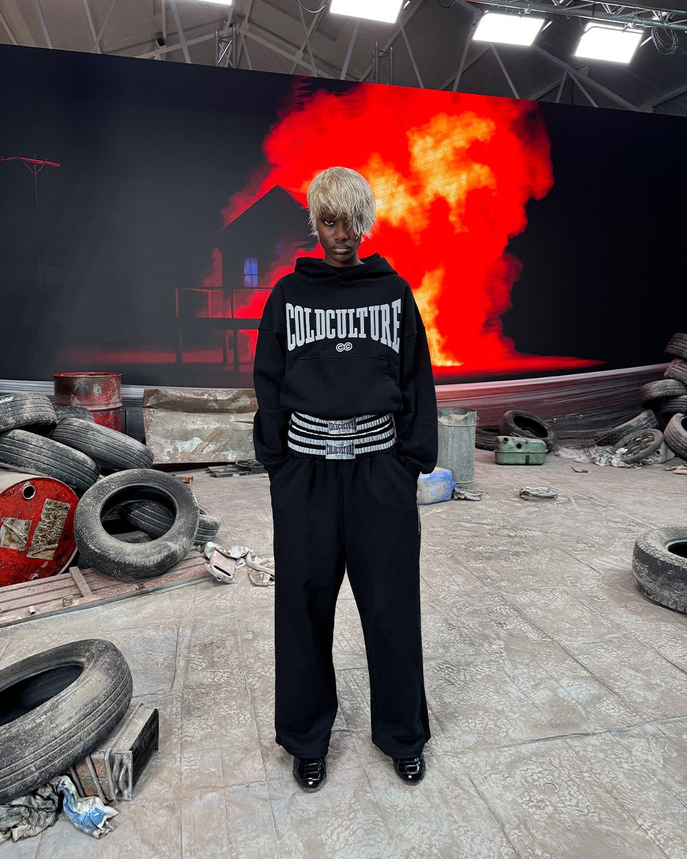 RAGE IN THE RING PANTS BLACK - Cold Culture