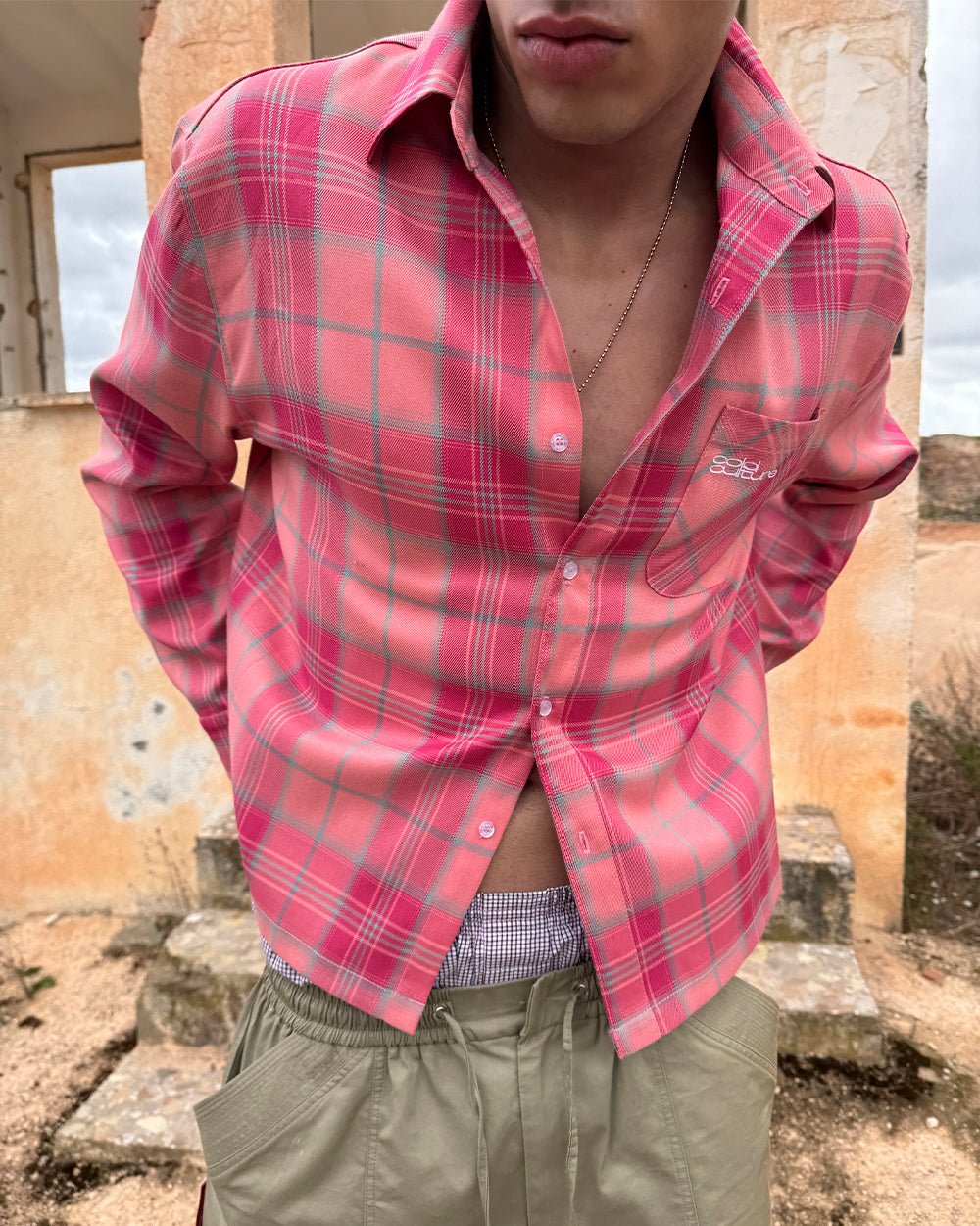 RAKE SHIRT PINK - Cold Culture