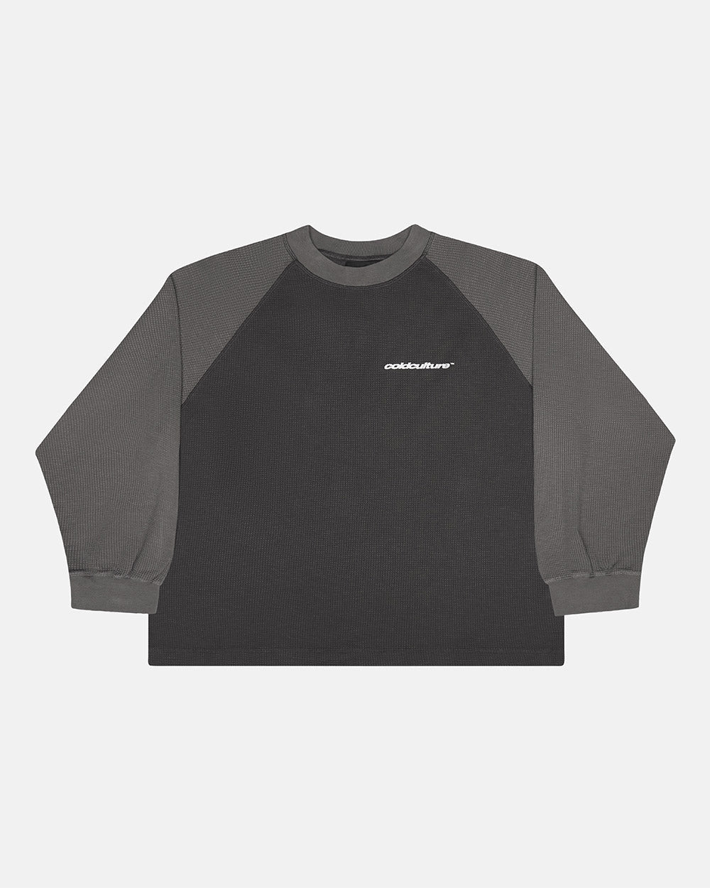 RANGLAN BICOLOR THERMAL LONGSLEEVE BLACK