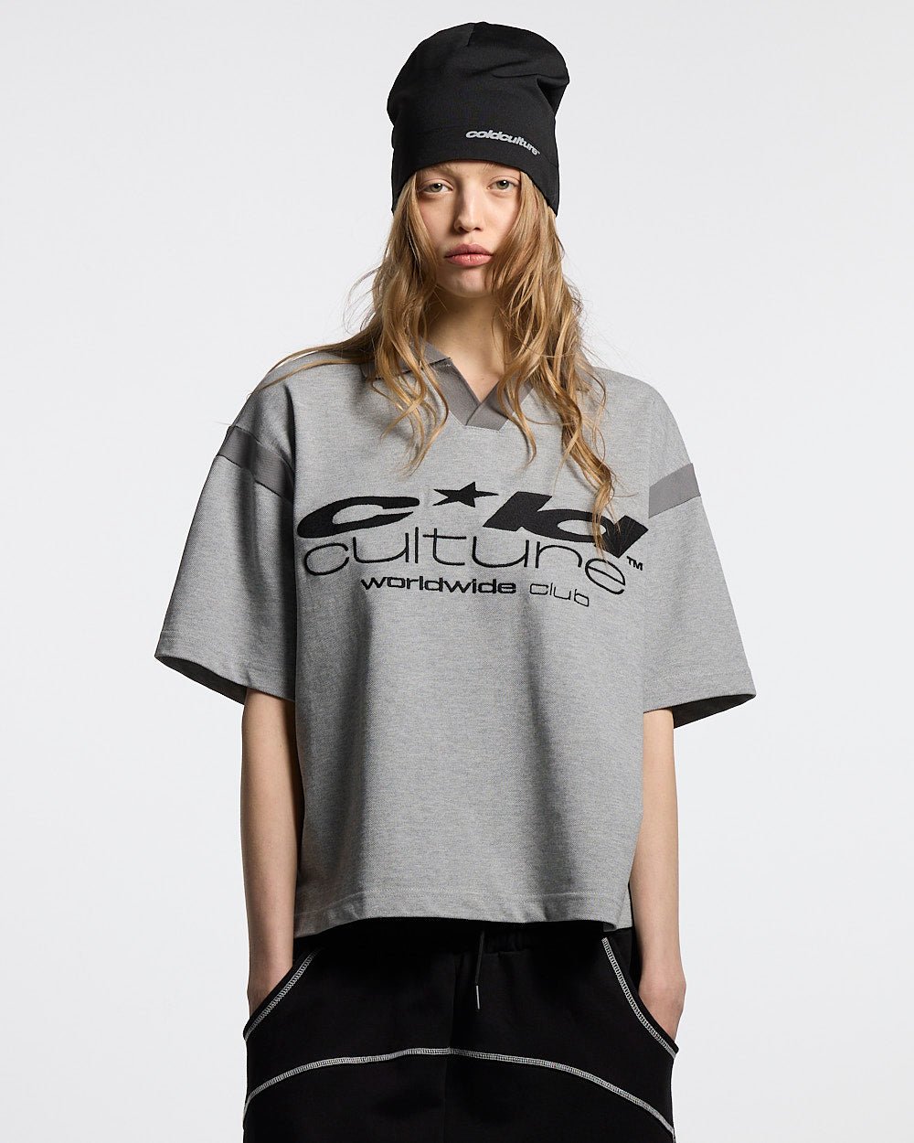 RAW CITY POLO GREY - Cold Culture