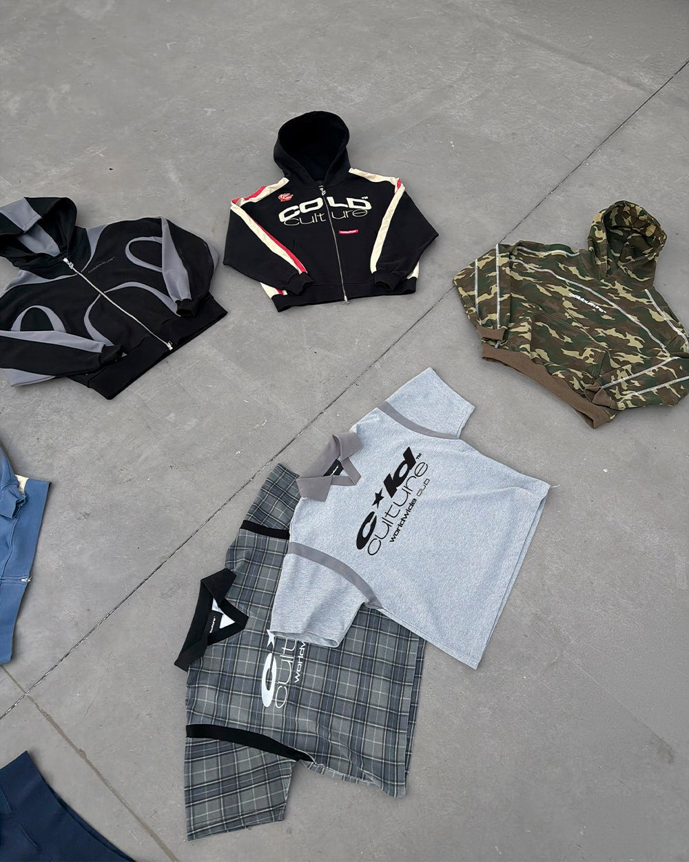 RAW CITY POLO GREY - Cold Culture