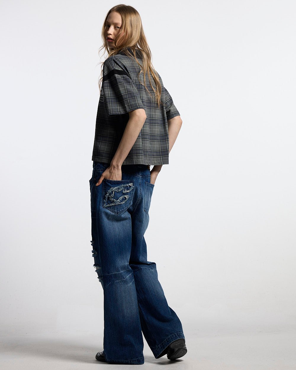 RAW CITY POLO TARTAN - Cold Culture