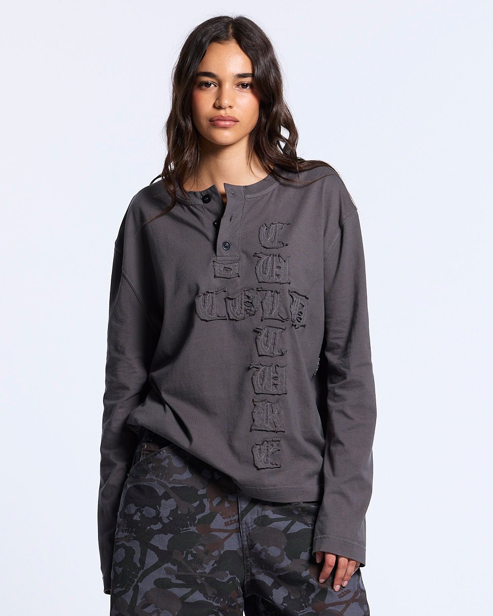 RAW STATE LONGSLEEVE GREY - Cold Culture #woman