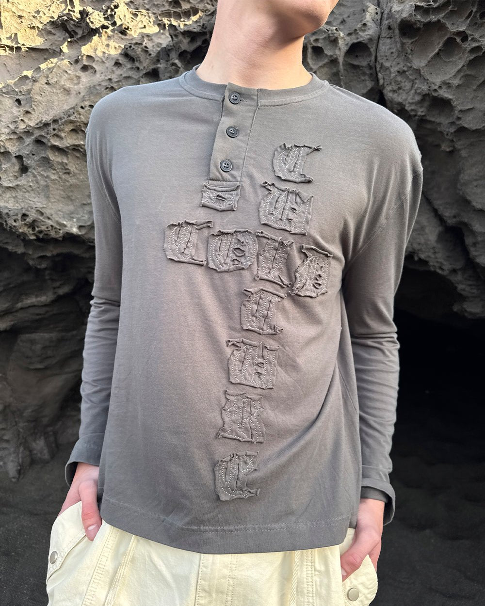 RAW STATE LONGSLEEVE GREY - Cold Culture