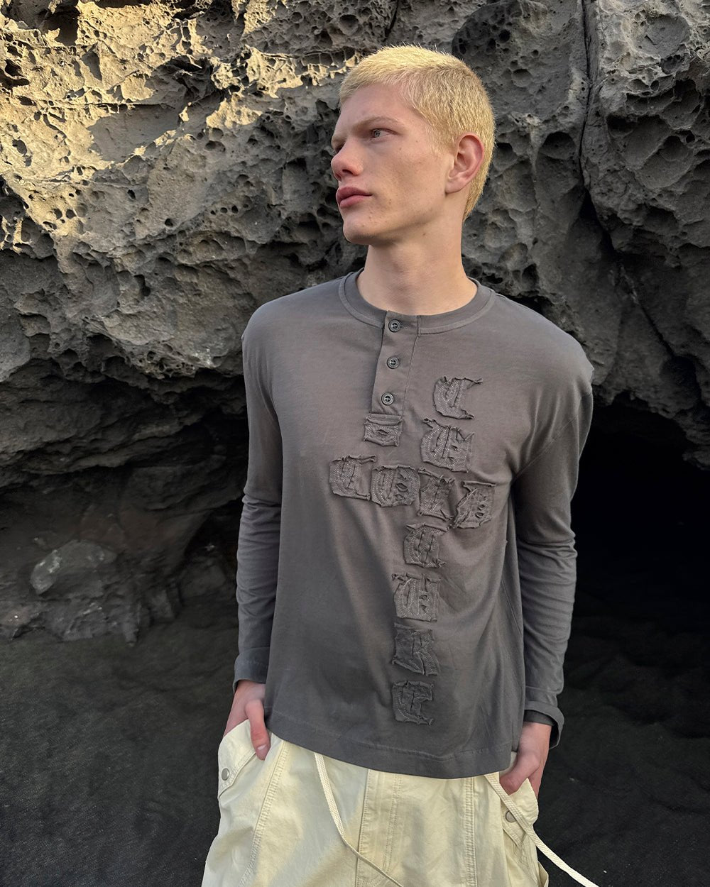 RAW STATE LONGSLEEVE GREY - Cold Culture