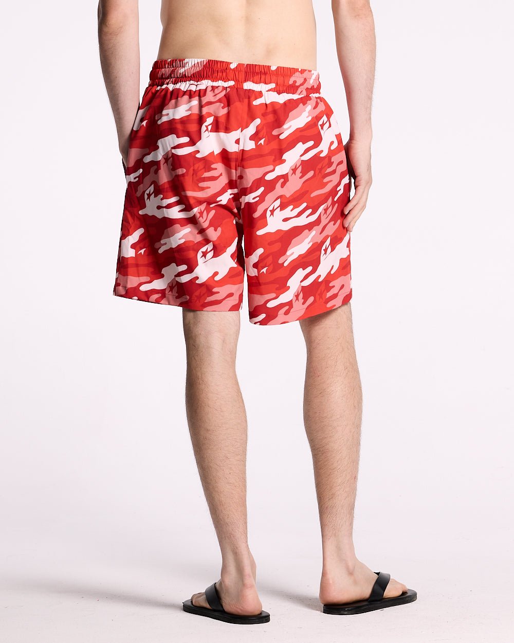 RED CAMO SWIM SHORT - COLD CULTURE