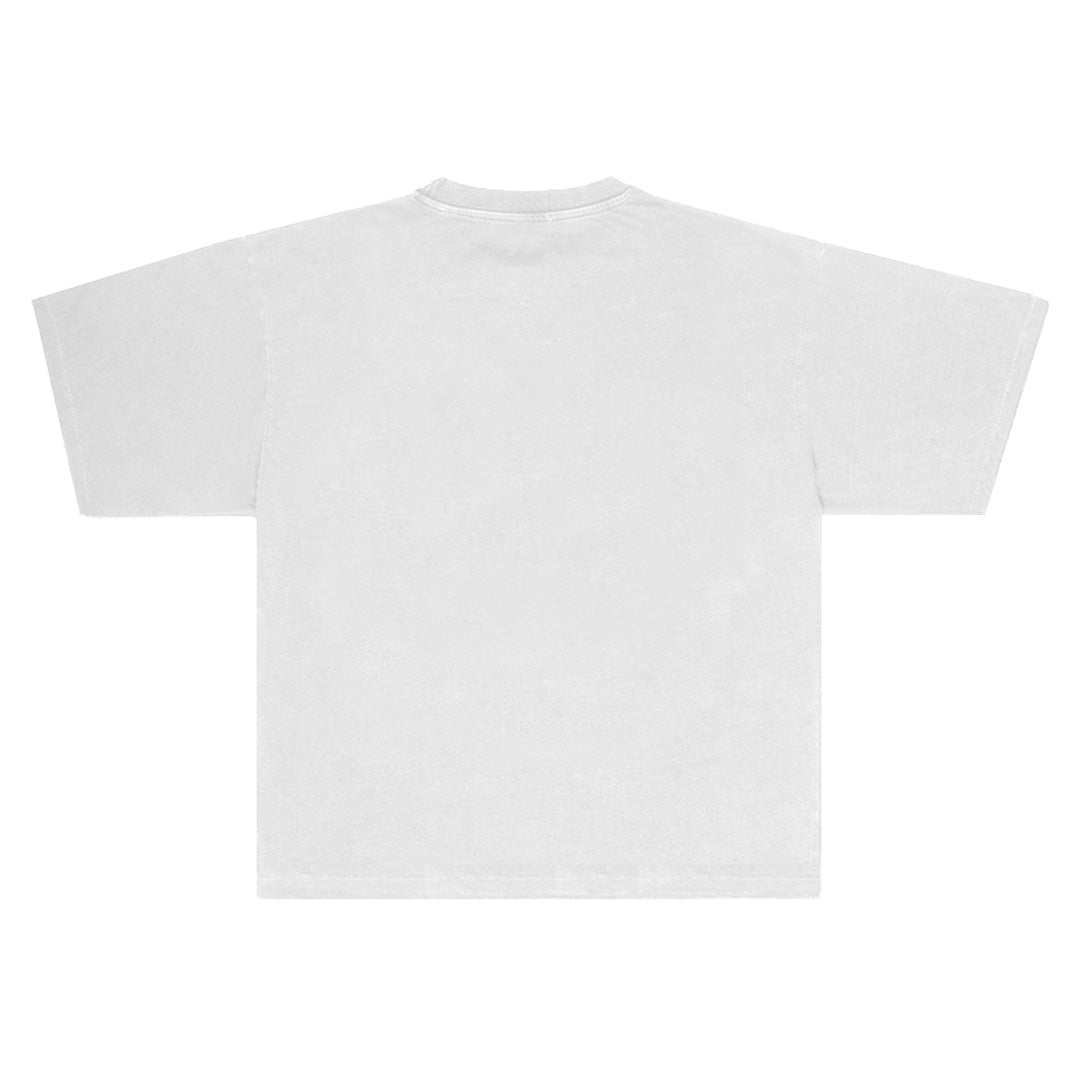 RED PLANET TEE WHITE