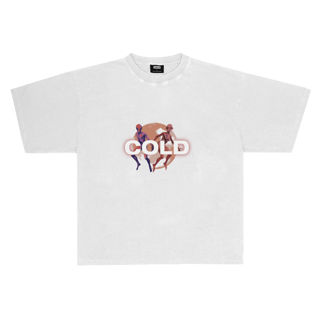 RED PLANET TEE WHITE