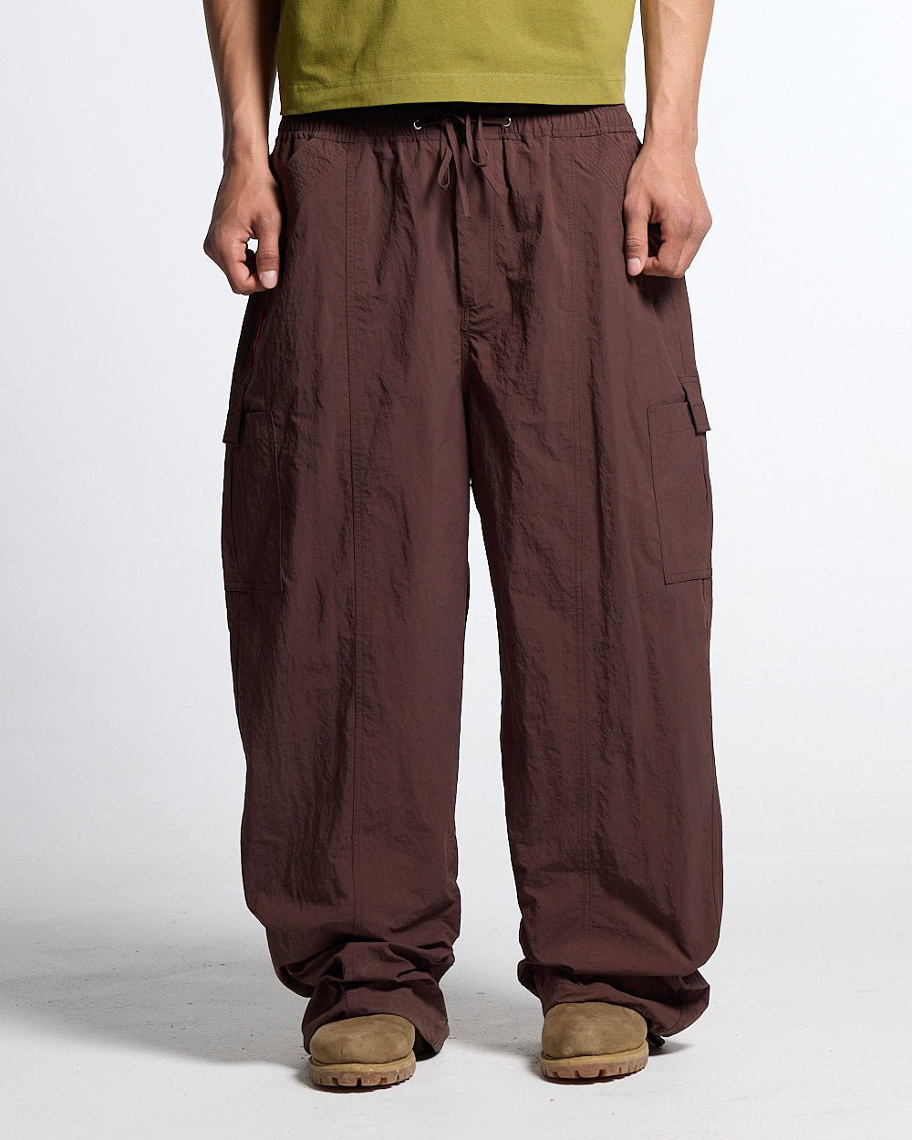 RESERVED CARGO PANTS BROWN - Cold Culture