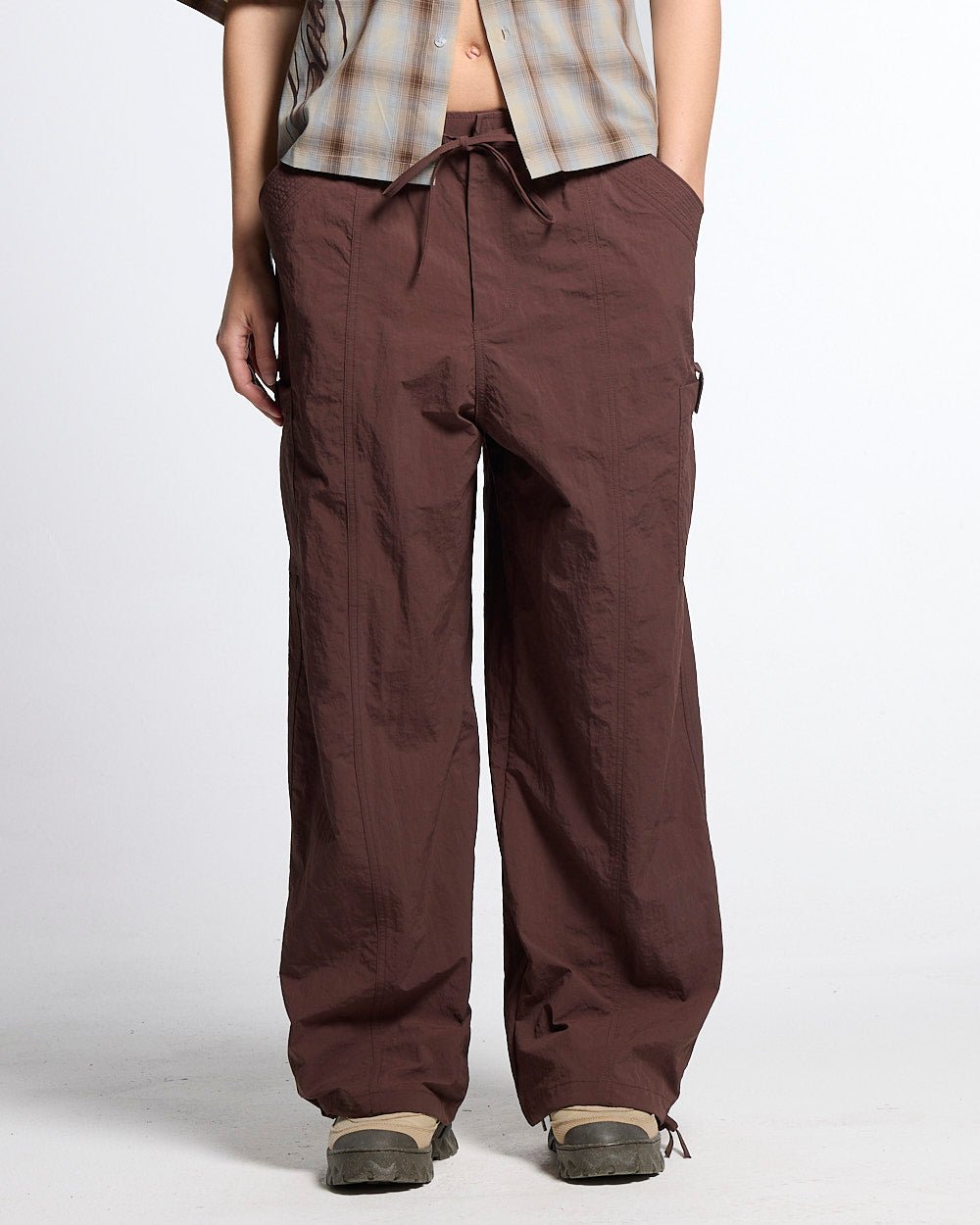 RESERVED CARGO PANTS BROWN - Cold Culture
