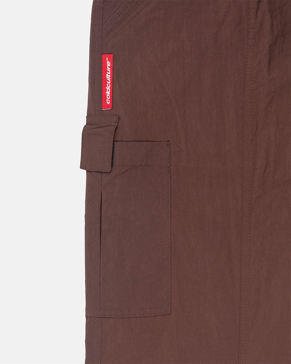 RESERVED CARGO PANTS BROWN - Cold Culture