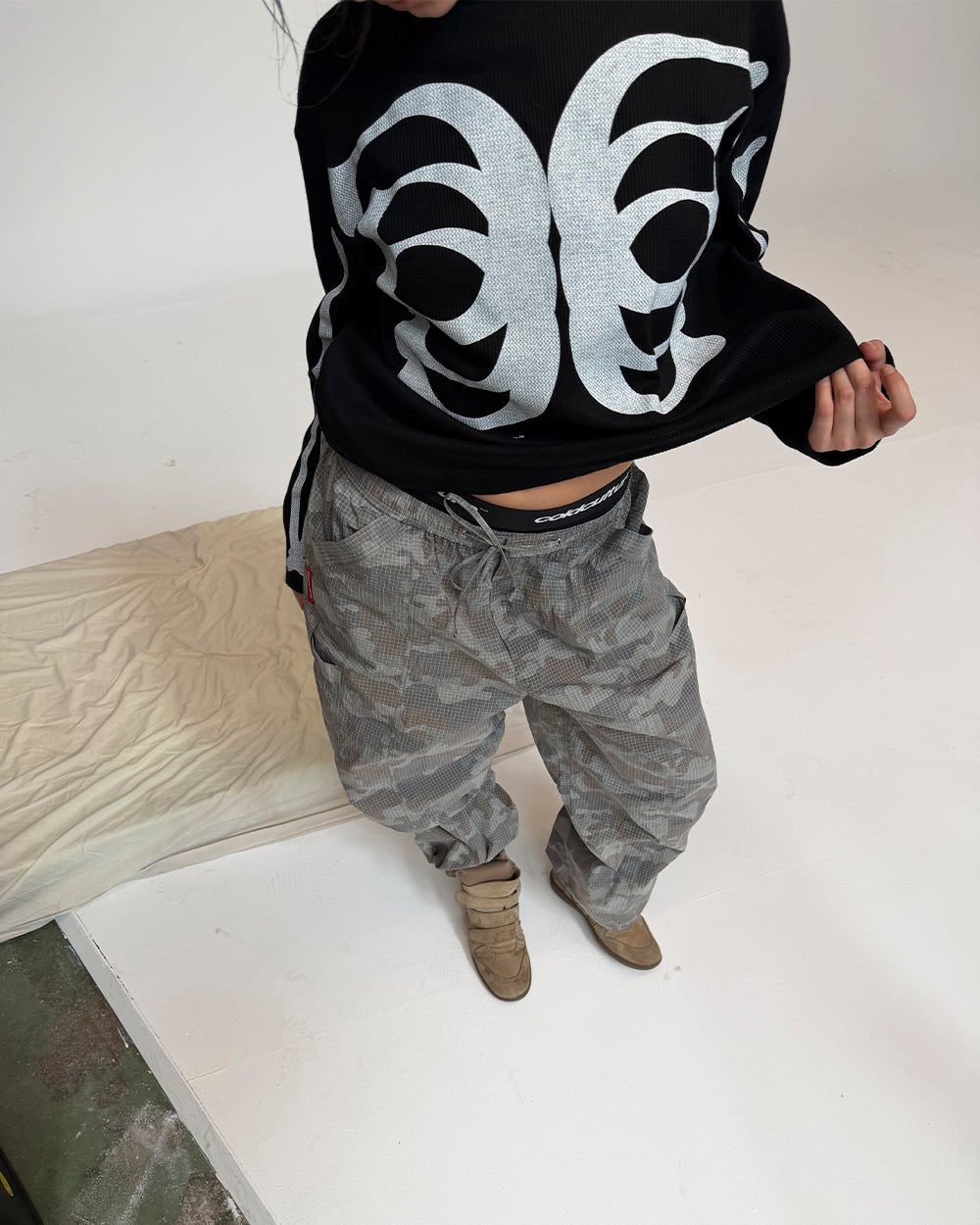 RESERVED CARGO PANTS CAMO - Cold Culture