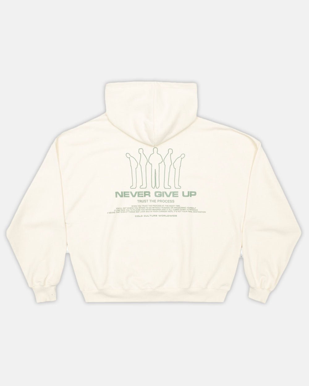 RESILIENCE HOODIE CREAM - COLD CULTURE