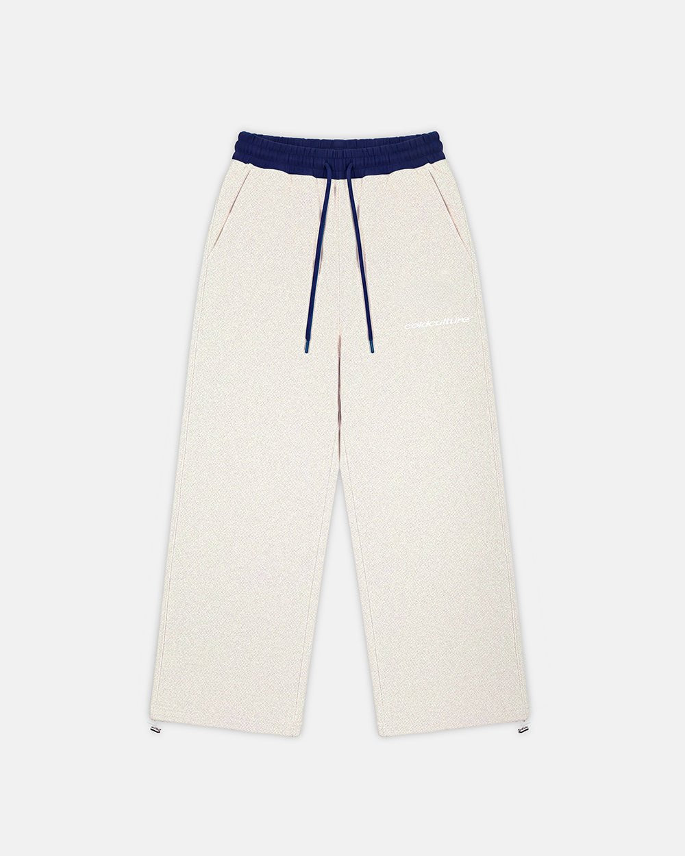 REVERSE FLEECE SWEATPANTS HEATHER GREY - Cold Culture
