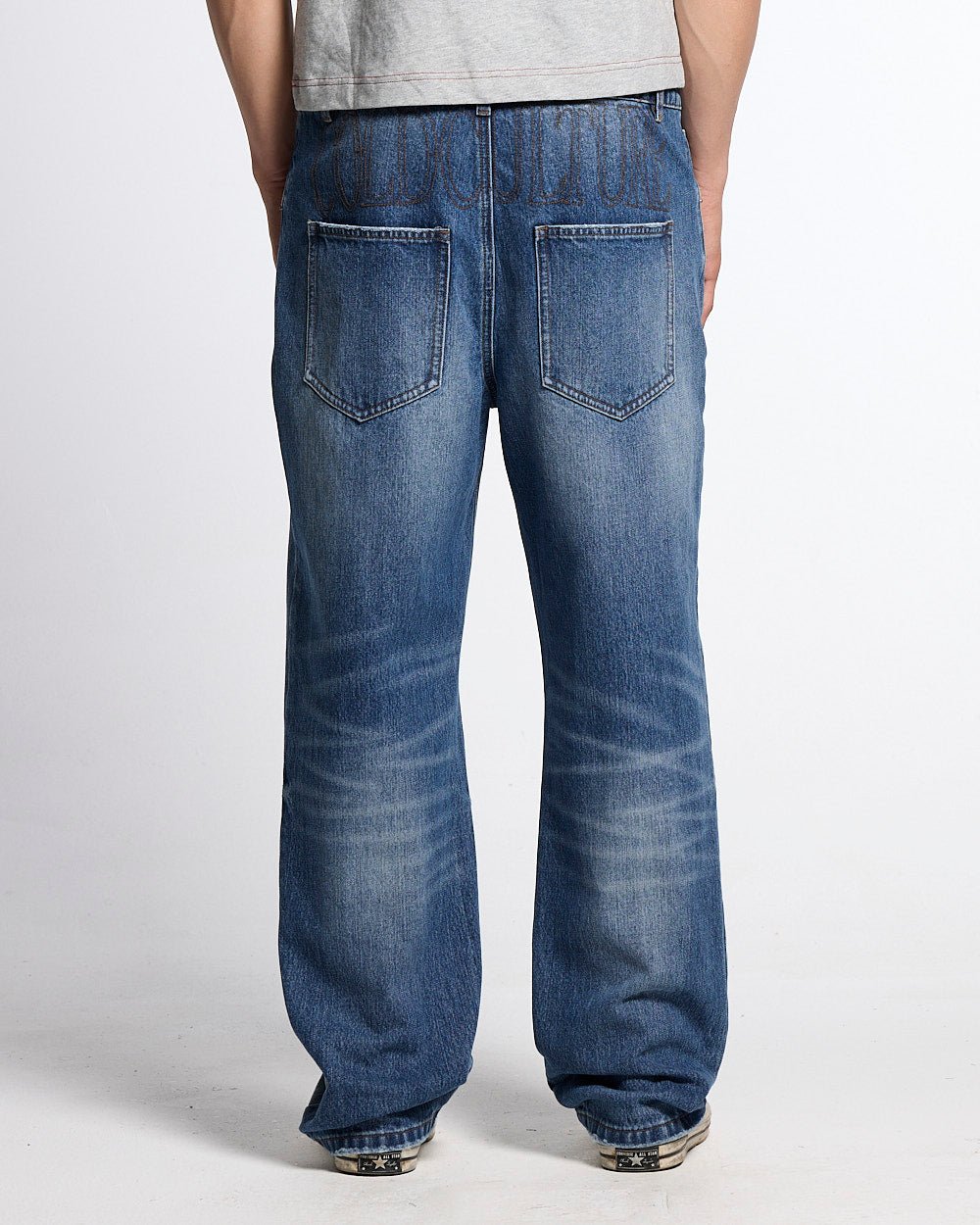 REVERSED V1 REGULAR PANTS MEDIUM DENIM - Cold Culture