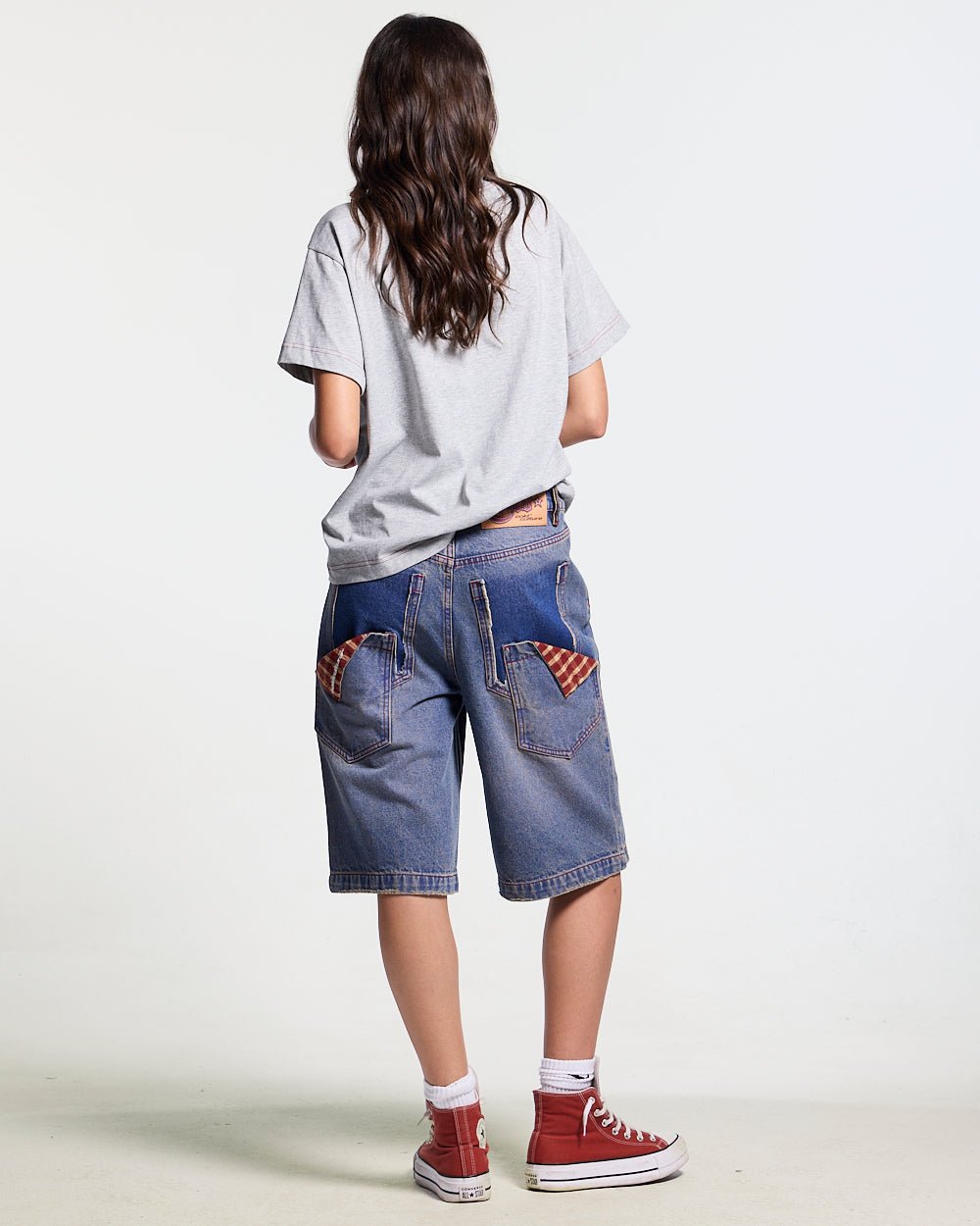 REVIVAL V2 SHORTS MEDIUM DENIM - Cold Culture