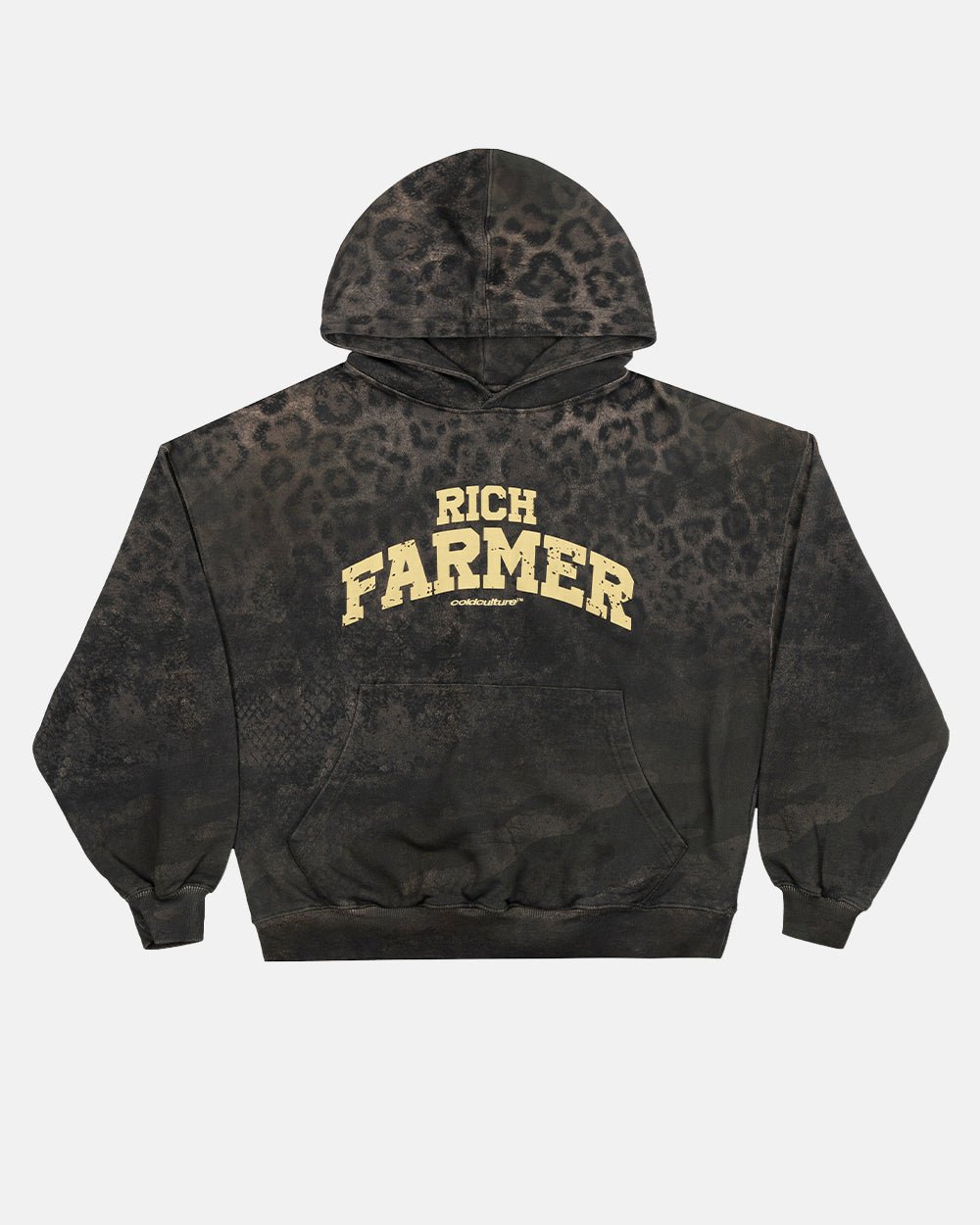 RICH FARMER HOODIE DARK GREY - Cold Culture