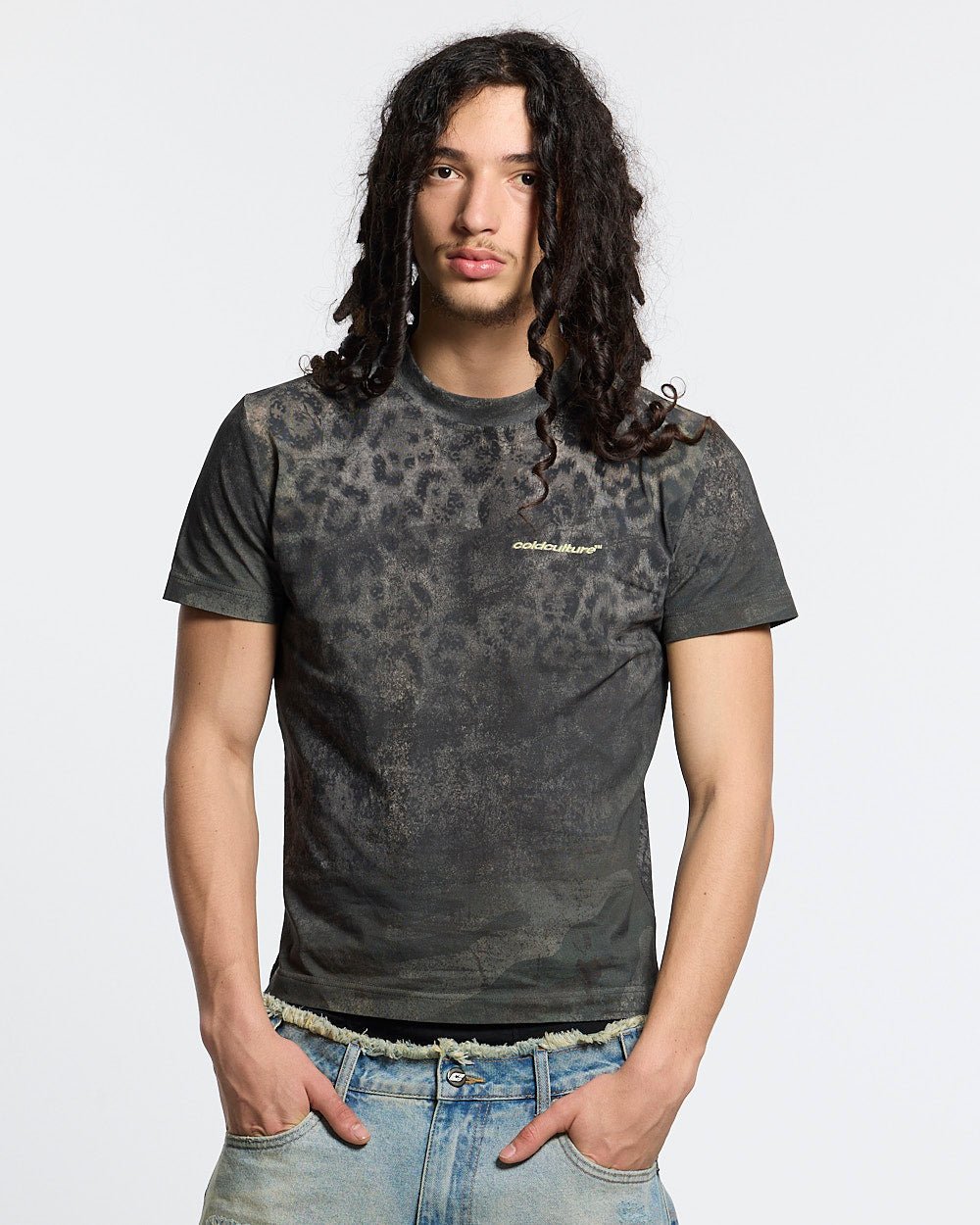 RICH FARMER TEE LEOPARD - Cold Culture