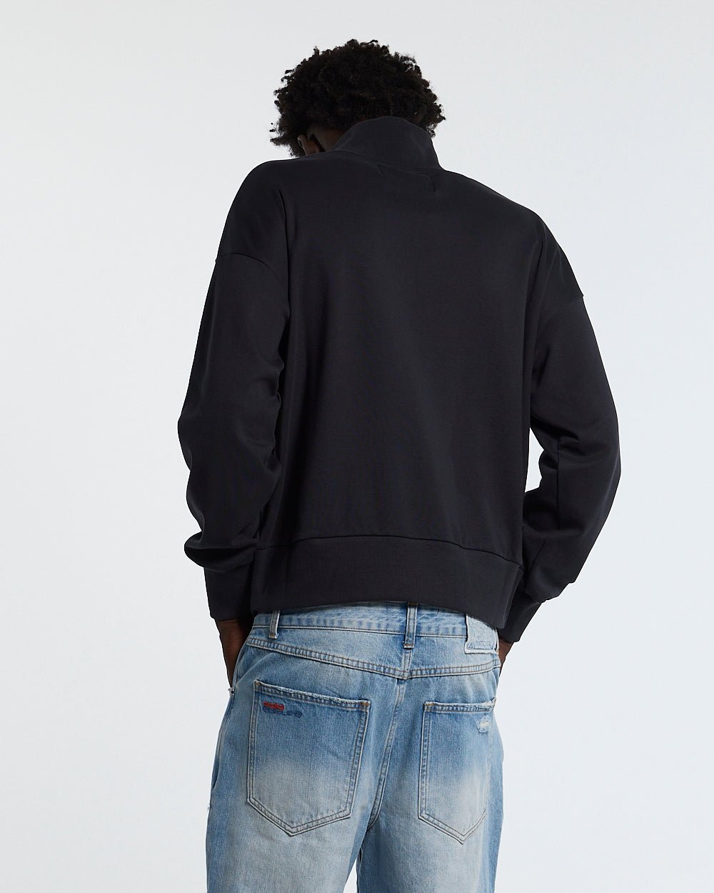 RIDING CLUB QUARTER ZIP DARK GREY - Cold Culture