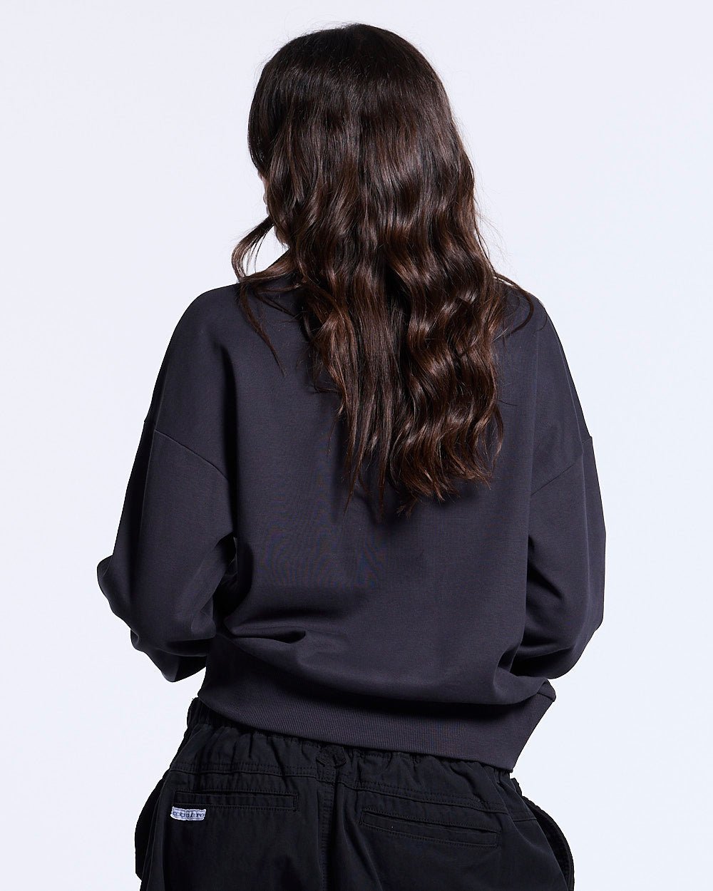 RIDING CLUB QUARTER ZIP KNIT DARK GREY - Cold Culture