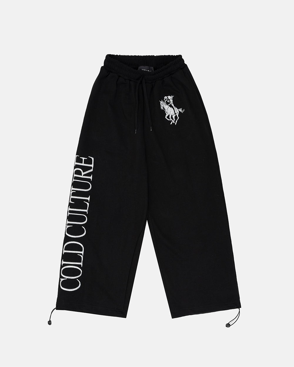 RIDING CLUB SWEATPANTS BLACK - Cold Culture