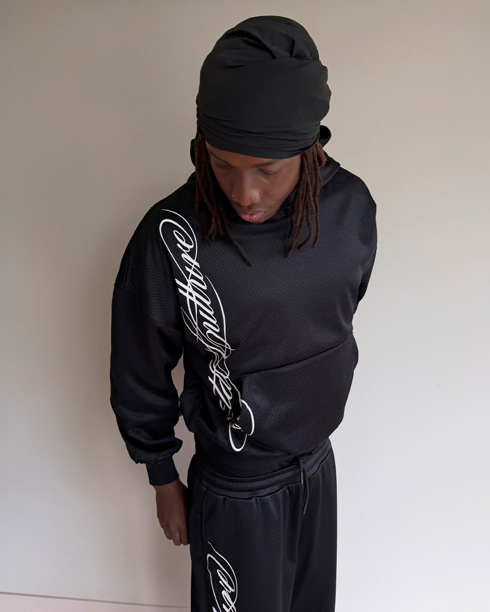RIOT MESH HOODIE BLACK - Cold Culture