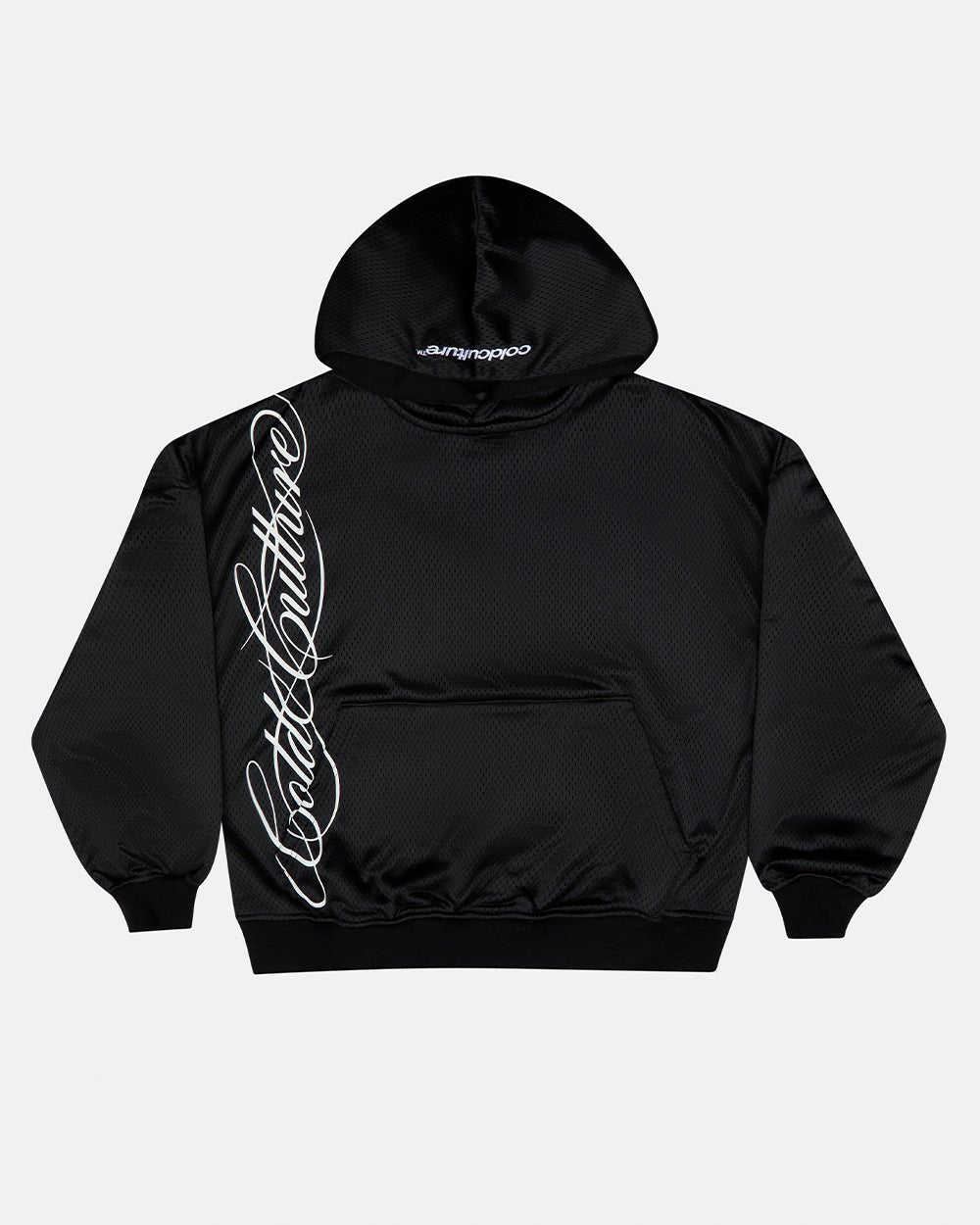 RIOT MESH HOODIE BLACK - Cold Culture
