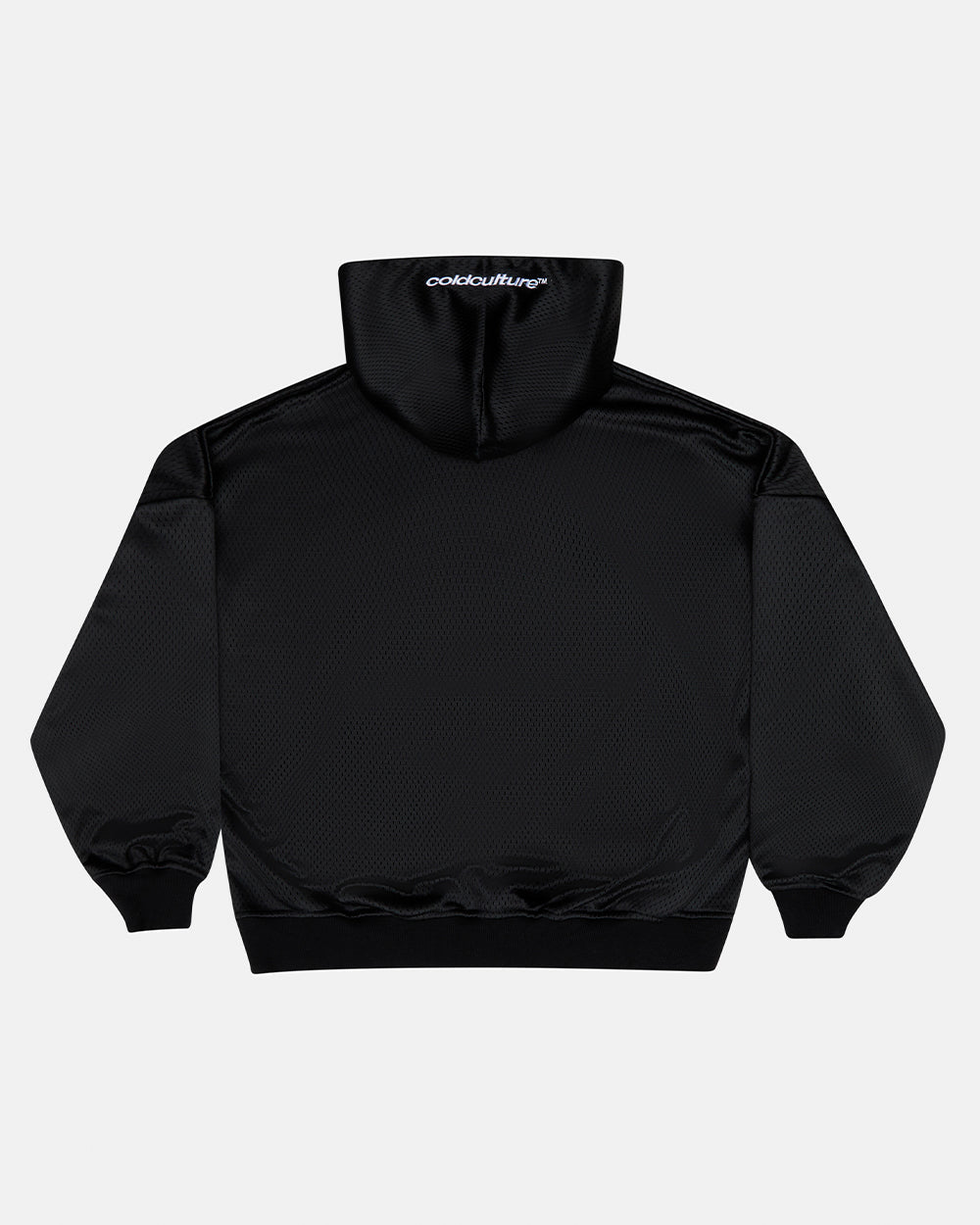 RIOT MESH HOODIE BLACK - Cold Culture
