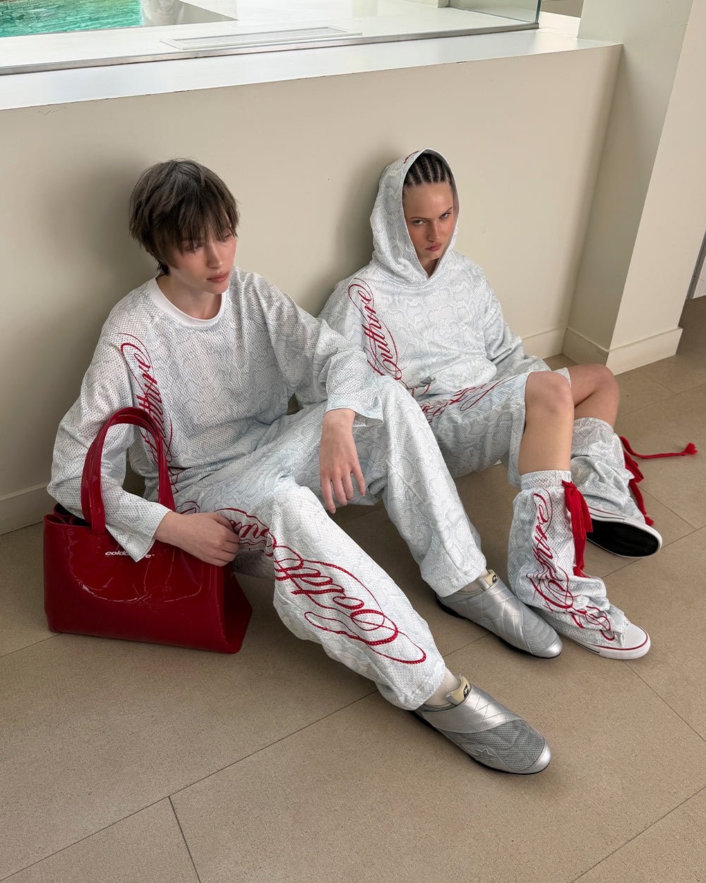 RIOT MESH HOODIE WHITE - Cold Culture