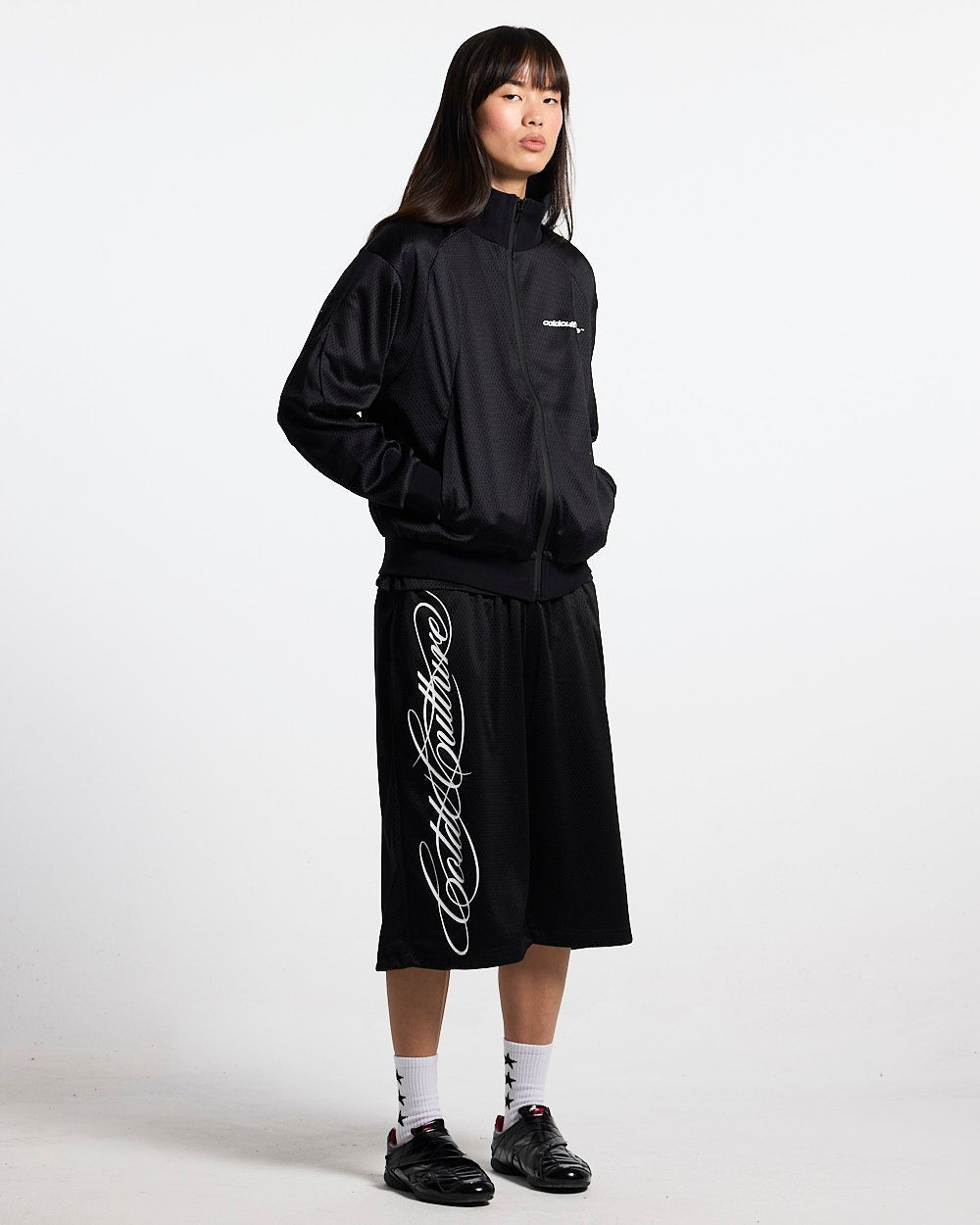 RIOT MESH JACKET BLACK - Cold Culture